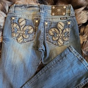 NWT Miss Me Size 26 Boot Cut Jeans
